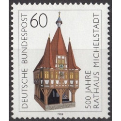 Vokietijos pašto ženklai (1984). Miestų istorija (Michelštadas)