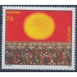 Austrijos pašto ženklai (2004). Europa (atostogos)