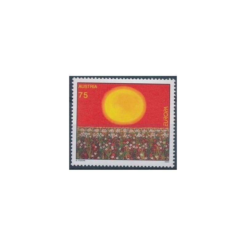 Austrijos pašto ženklai (2004). Europa (atostogos)