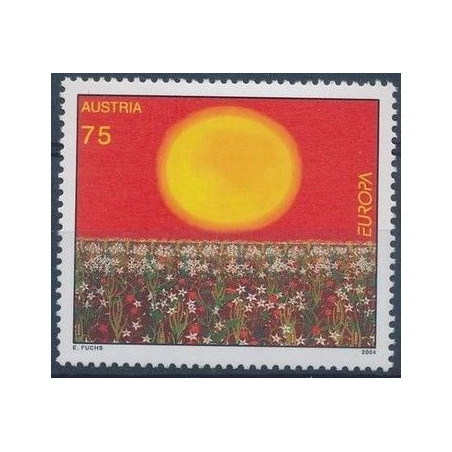 Austrijos pašto ženklai (2004). Europa (atostogos)