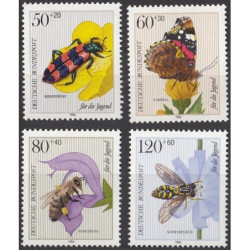 Vokietijos pašto ženklai (1984). Vabzdžiai
