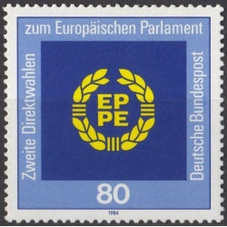 Vokietijos pašto ženklai (1984). Europos Parlamento rinkimai