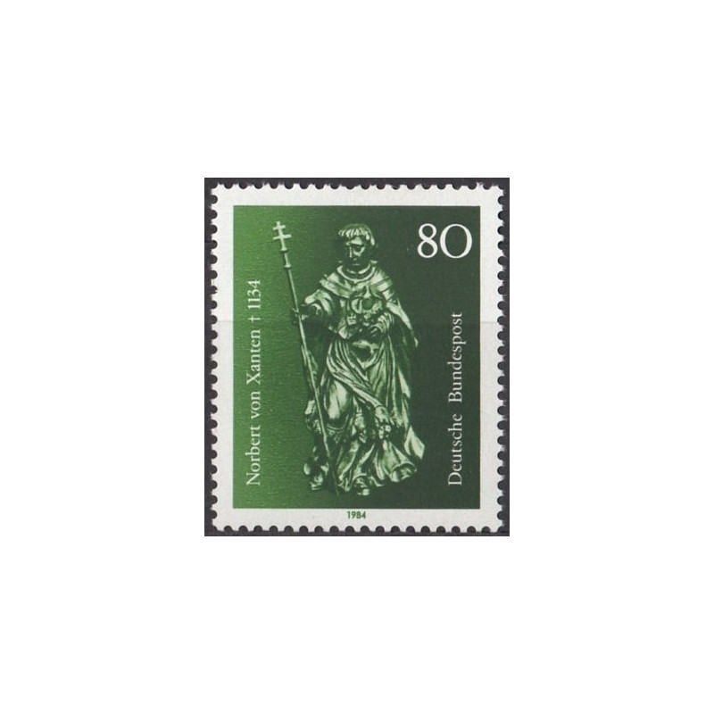 Vokietijos pašto ženklai (1984). Šv. Norbertas iš Ksanteno