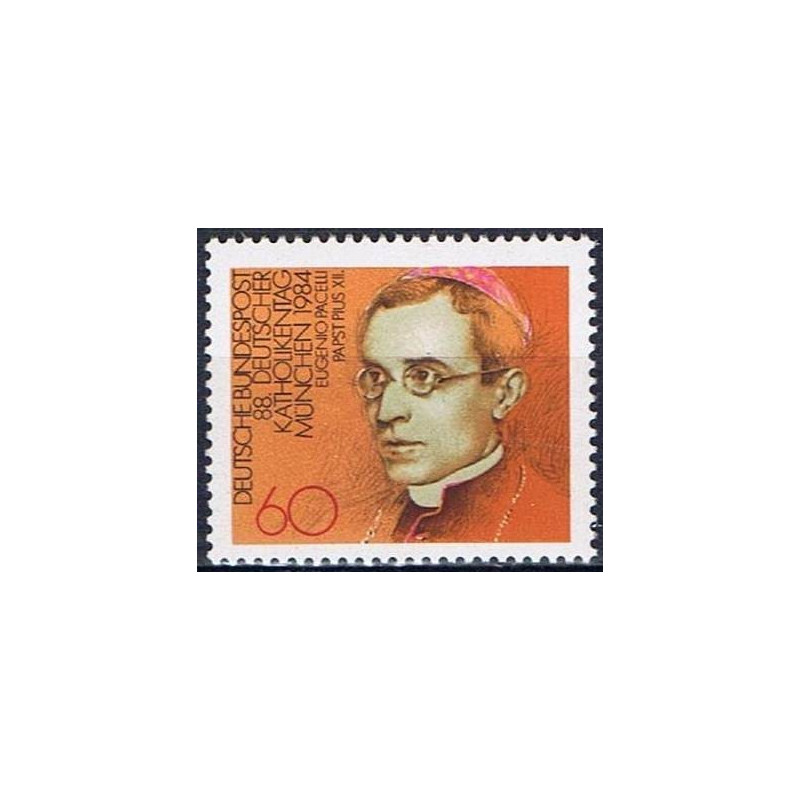 Vokietijos pašto ženklai (1984). Popiežius Pijus XII
