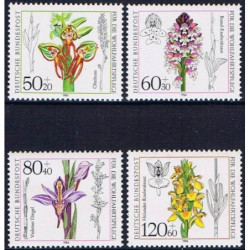Vokietijos pašto ženklai (1984). Orchidėjos