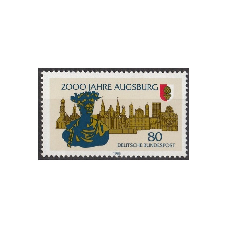 Vokietijos pašto ženklai (1985). Miestų istorija (Augsburgas)