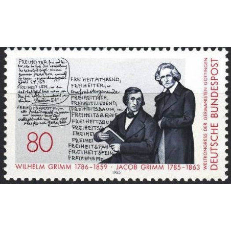 Vokietijos pašto ženklai (1985). Broliai Grimai