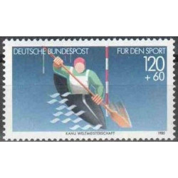 Vokietijos pašto ženklai (1985). Irklavimas