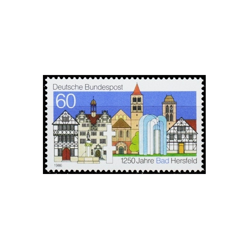 Germany stamps (1986) for sale. History of cities