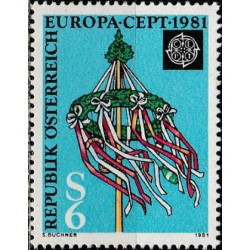 Austrijos pašto ženklai (1981). Liaudies kultūra