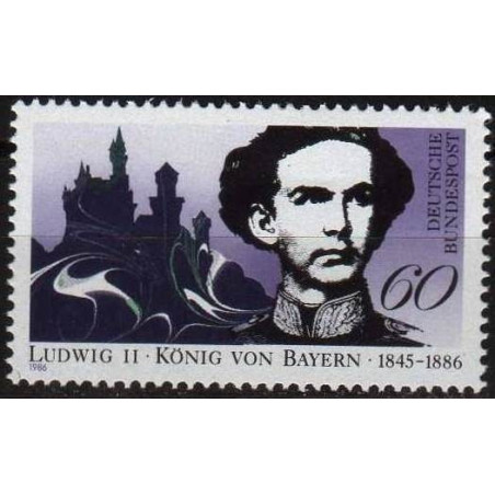 Germany stamps (1986) for sale. Ludwig II of Bavaria