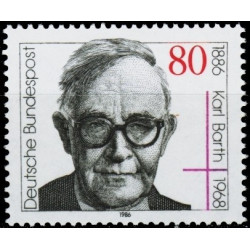 Vokietijos pašto ženklai (1986). Šveicarų teologas