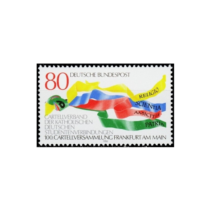 Germany stamps (1986) for sale. Student organization