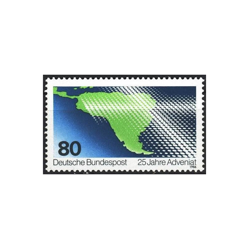 Vokietijos pašto ženklai (1986). Katalikiška pagalbos organizacija