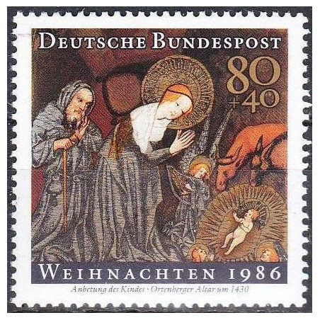 Germany stamps (1986) for sale. Christmas
