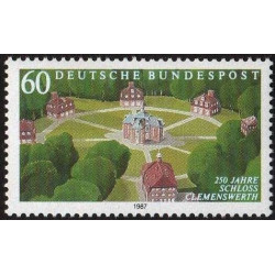 Vokietija 1987. Klemensverto rūmai (medžioklės kompleksas)