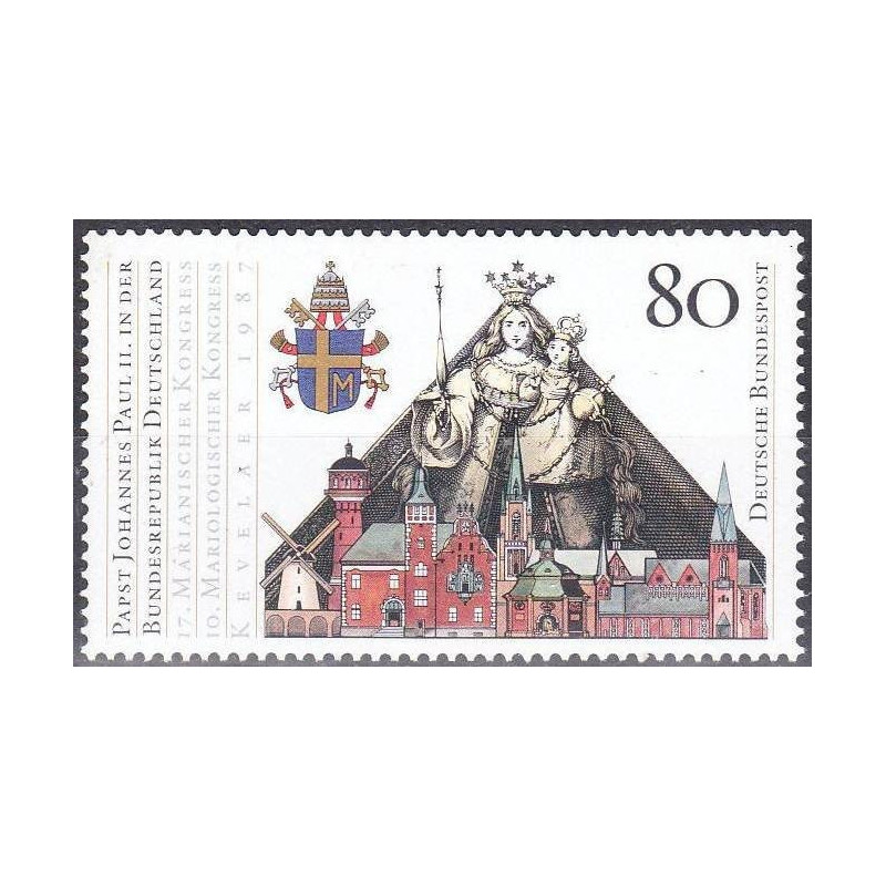 Germany stamps (1987) for sale. Visit of Pope John Paul II