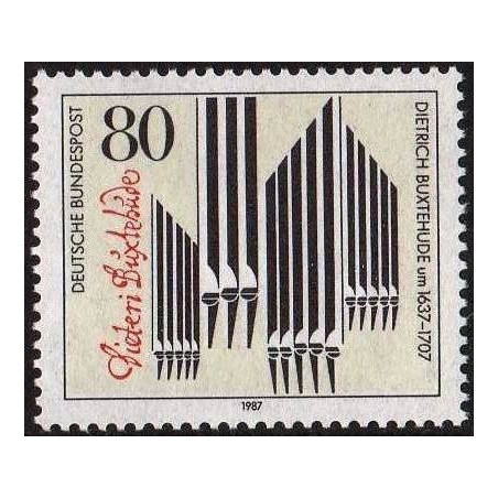 Germany stamps (1987) for sale. Musical instruments