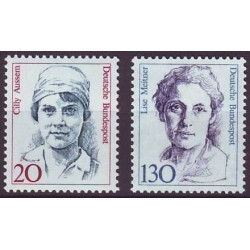 Vokietijos pašto ženklai (1988). Žymūs žmonės