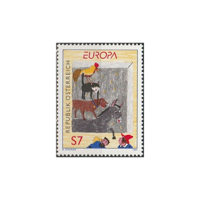 Austrijos pašto ženklai (1997). Sakmės ir legendos