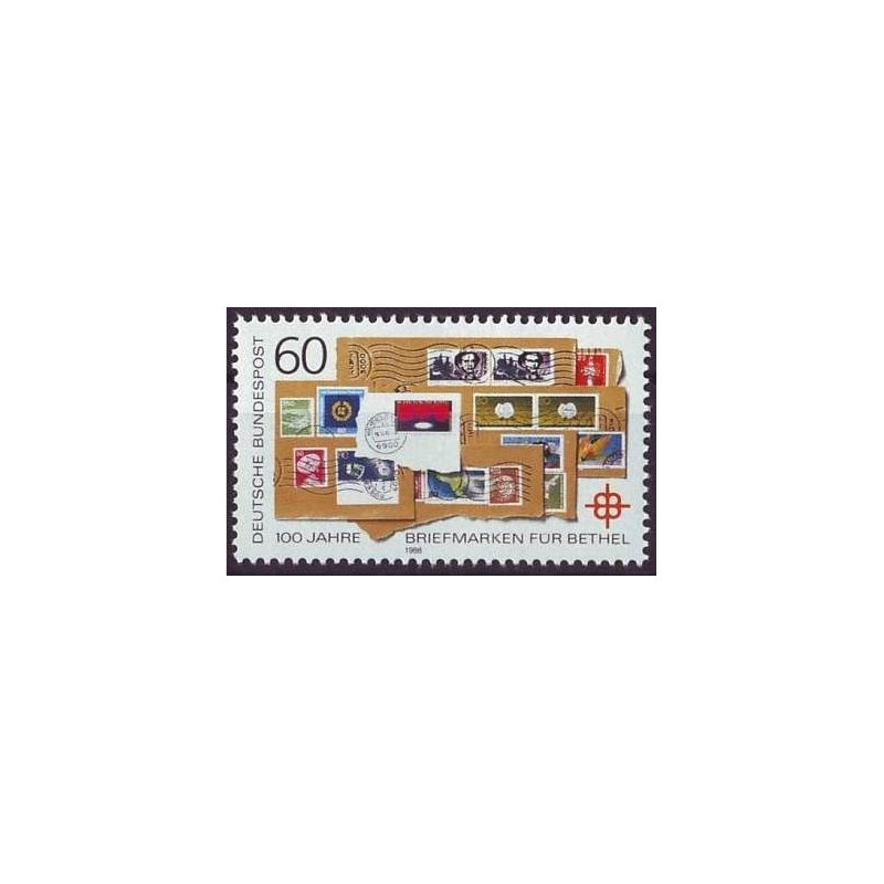 Vokietijos pašto ženklai (1988). Ženklai ženkluose