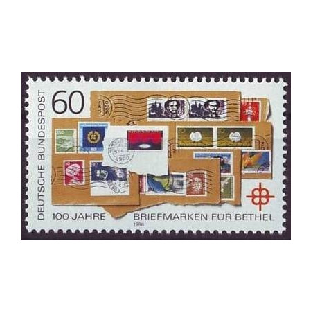 Vokietijos pašto ženklai (1988). Ženklai ženkluose