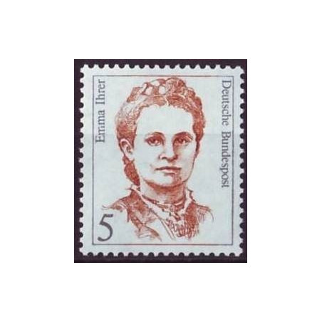 Vokietijos pašto ženklai (1989). Žymūs žmonės