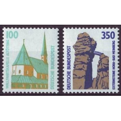 Vokietijos pašto ženklai (1989). Standartinė serija