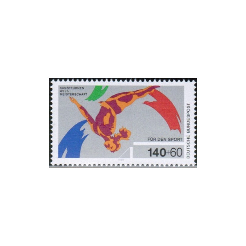 Germany stamps (1989) for sale. Gymnastics