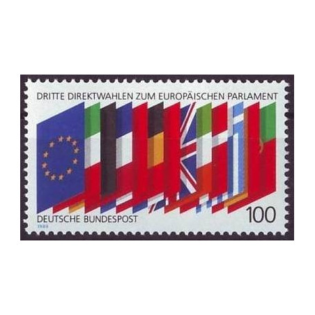 Vokietijos pašto ženklai (1989). Europos Sąjungos parlamento rinkimai