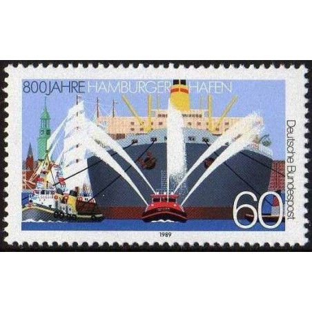 Germany stamps (1989) for sale. Port Hamburg