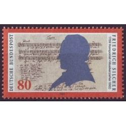 Vokietijos pašto ženklai (1989). Kompozitorius