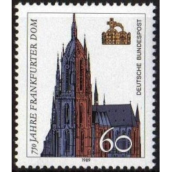 Vokietijos pašto ženklai (1989). Miestų istorija (Frankfurtas prie Maino)