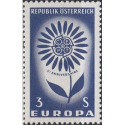 Austrijos pašto ženklai (1964) - Fantastiškos Europa ženklų kainos‎