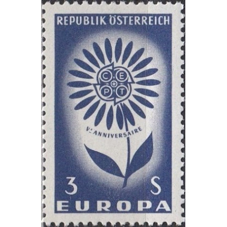 Austrijos pašto ženklai (1964) - Fantastiškos Europa ženklų kainos‎