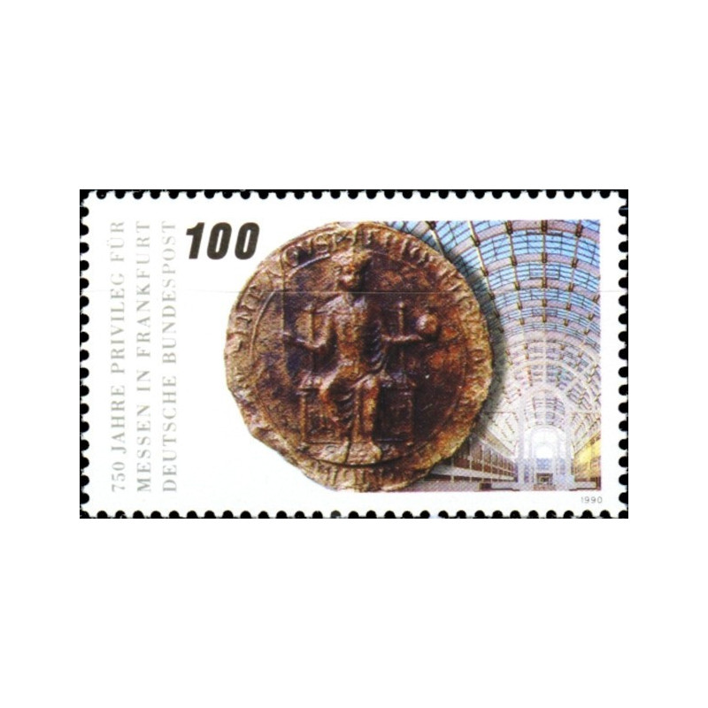 Vokietijos pašto ženklai (1990). Frankfurto mugė