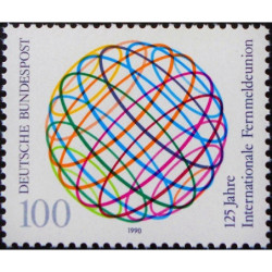 Vokietijos pašto ženklai (1990). Tarptautinė telekomunikacijų sąjunga