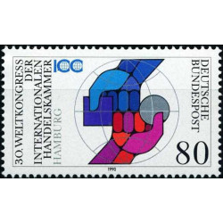 Vokietijos pašto ženklai (1990). Pramonės ir prekybos rūmai