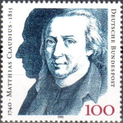 Vokietija 1990. Matijas Klaudijus (poetas ir žurnalistas)