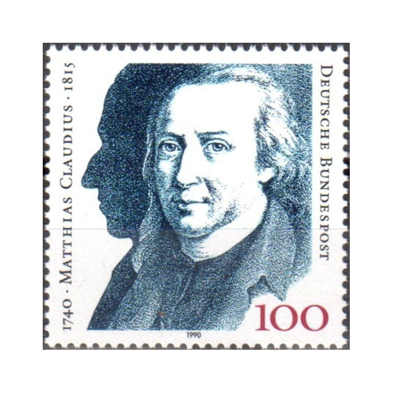 Vokietija 1990. Matijas Klaudijus (poetas ir žurnalistas)