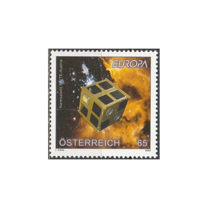 Austrijos pašto ženklai (2009). Europa (ryšių technologijos)