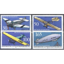 Vokietijos pašto ženklai (1991). Aviacijos istorija