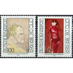 Vokietijos pašto ženklai (1991). Paveikslai