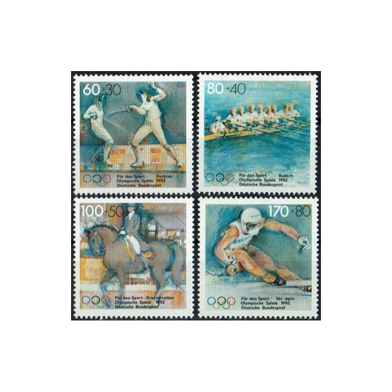 Vokietija 1992. Albervilio ir Barselonos olimpinės žaidynės