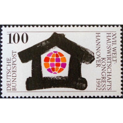 Vokietijos pašto ženklai (1992). Būsto konferencija