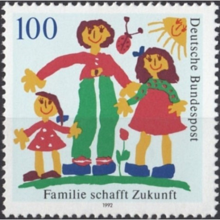Vokietijos pašto ženklai (1992). Šeima