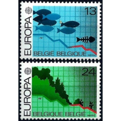 Belgijos pašto ženklai (1986). Aplinkos apsauga