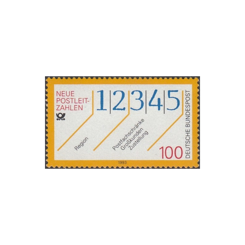 Germany stamps (1993) for sale. Postal codes