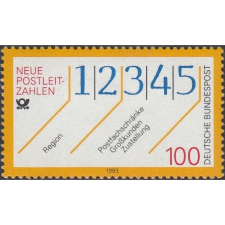 Germany stamps (1993) for sale. Postal codes