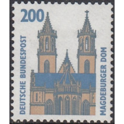 Vokietijos pašto ženklai (1993). Architektūra